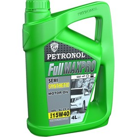 تصویر روغن موتور خودرو پترونول فول مکس پرو 15W40 نیمه سنتتیک حجم 4 لیتر Petronol Full Max Pro 15W40 Engine Oil Semi Synthetic 4L