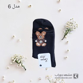 تصویر جوراب دخترانه ساقدار بوکله seven day 