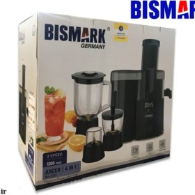 تصویر آبمیوه گیری 4 کاره بیسمارک تحت لیسانس آلمان مدل bismark bm2391 bismark