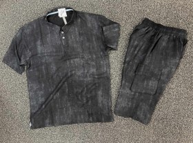 تصویر تیشرت شلوارک راحتی لنین 