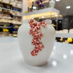 تصویر گلدان طرح شکوفه گیلاس کد PG-Vase-101 