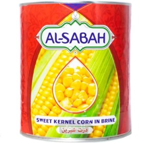 تصویر کنسرو ذرت شیرین الصباح 2950 گرم AL-SABAH Al-sabah conned sweet corn 2950 g