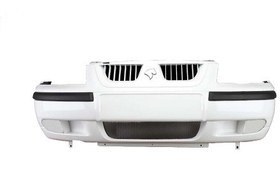 تصویر سپر جلو سمند LX سفید | مهرخواه White Samand LX front bumper set