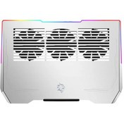 تصویر پایه خنک کننده لپ تاپ پرودو مدل PDX117 Porodo Aluminium Multi Fan Cooling Pad PDX117