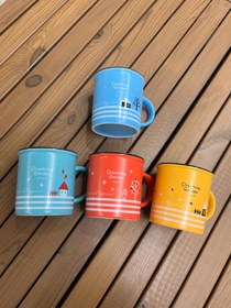 تصویر ماگ سرامیکی چهار فصل حجم ۲۵۰ میلی لیتر سرامیک وارداتی mug seramiki 4fasl 250ml seramik varedati