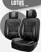 تصویر روکش صندلی خودرو ایران خودرو تمام چرم خلبانی مناسب پراید ۱۳۱ و ۱۳۲ و تیبا ۱ و رانا قدیم و ریو 