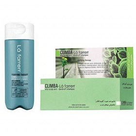 تصویر شامپو ضد شوره کلیمبا لافارر مخصوص پوست سر چرب حجم 180 میلی لیتر 