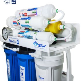 تصویر دستگاه تصفیه کننده آب اس اس وی مدل MaxBlue x800 به همراه فیلتر 3 عددی 