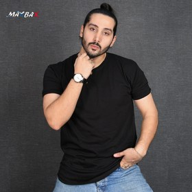 تصویر تیشرت ساده در رنگ بندی با بالاترین کیفیت - سفید / Simple t-shirt in the highest quality colors