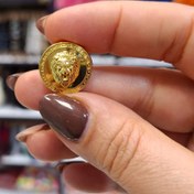 تصویر دکمه طرح ورساچه - طلایی / سایز 1 