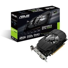 تصویر کارت گرافیک استوک ASUS PH-GTX1050 حافظه 2 گیگابایت 