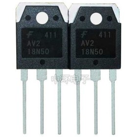 تصویر ترانزیستور ماسفت 18N50 N-Channel MOSFET