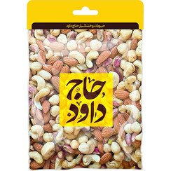 تصویر آجیل چهار مغز خام (بادام، پسته، بادام هندی و فندق) 