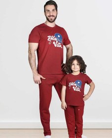 تصویر ست تی شرت و شلوار مردانه مادر مدل اندی 