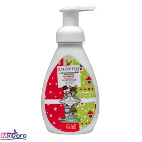 تصویر شامپو فوم سر کودک سالوویتو Salovito Foam Shampoo For Baby Hair