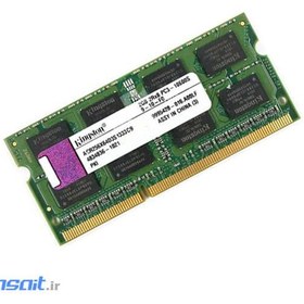 تصویر رم لپ تاپ DDR3 تک کاناله 1333 مگاهرتز CL9 کینگستون ظرفیت 2 گیگابایت استوک 