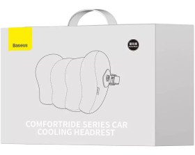 تصویر پشت کمری صندلی خودرو بیسوس مدل ComfortRide Series BS-CN005 Baseus ComfortRide Series Car Cooling Lumbar Pillow Cluster Black C20036402111-01