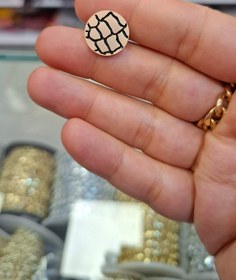 تصویر دکمه فلزی - سایز 1 