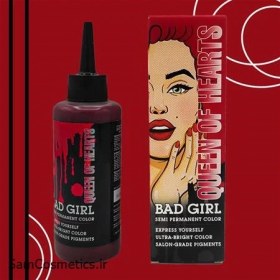 تصویر رنگ فانتزی BAD GIRL مدل QUEEN OF HEARTS BAD GIRL FANCY COLOR QUEEN OF HEARTS-150ml