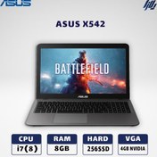 تصویر لپ تاپ ایسوس X542 پردازنده i7 ظرفیت ۲۵۶ گیگابایت SSD حافظه ۸ گیگابایت رم گرافیک ۴ گیگابایت 