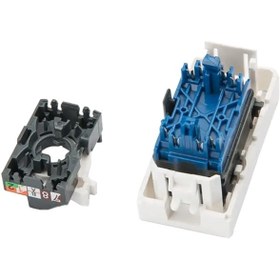 تصویر پریز شبکه Cat 6 باریک لگراند legrand 76561 Keystone RJ45 Cat6 Legrand 76561