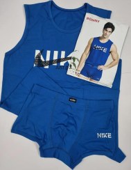 تصویر ست آستین حلقه و شورت نیم پا مردانه 