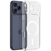 تصویر قاب شفاف مگ سیف آیفون 17 پرو مکس Clin برند Dux Ducis 