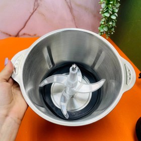 تصویر خردکن برقی عرشیا مدل AS2005-8018 ظرفیت ۲.۵ لیتر با ۶ تیغه