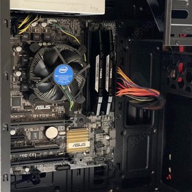 تصویر کامپیوتر گیمینگ با پردازنده Core i5 و حافظه SSD 120 گیگابایت 