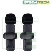 تصویر میکروفون یقه ای وایرلس آکو مدل AUB-6 دو کاربره 