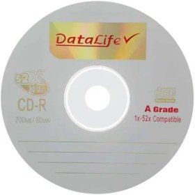 تصویر سی دی خام مارک data life data life blank cd pack 50 pieces