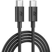 تصویر کابل تبدیل USB-Type C به USB-Type C راوپاور مدل RAVPower RP-CB1021 1M 