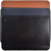 تصویر کاور مک بوک ایر 13.6 اینچ ویوو WiWU Leather Sleeve Macbook 13.6 inch 2022 