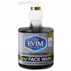 تصویر ژل شست و شوی زغال فعال ایویم 250 میلی لیتر washing charcoal gel evim 400 ml