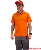 تصویر تیشرت کار رنگ نارنجی 