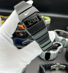 تصویر ساعت لاکچری مارک نایکی تریاکس صفحه دیجیتالی NIKE TRIAX بند لاکی و رابر NIKE TRIAX 6507003182