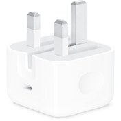 تصویر آدابتور Apple 20W USB-C Power Adapter 66 شیش ماه گارانتی 