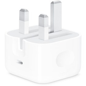 تصویر آدابتور Apple 20W USB-C Power Adapter 66 شیش ماه گارانتی 