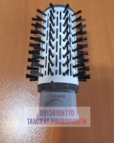 تصویر سری یدک سشوار چرخشی بابیلیس2735 رنگ طوسی اصلی Babyliss replacement Hair brush