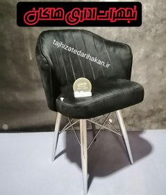 تصویر صندلی رستورانی کافه ای ناهارخوری ثابت انتظار مدل ملینا 