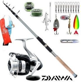 تصویر ست کامل چوب و چرخ ماهیگیری مدل Strikeforce 2500 B Remixon Carbo-X از برند دایوا DAIWA 