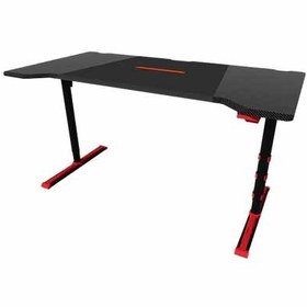تصویر میز گیمینگ Twisted Minds GDTS-4F RGB Gaming Desk – Black/Red 