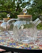 تصویر قوری پیرکس الماسی - 2 لیتری Pyrex diamond teapot