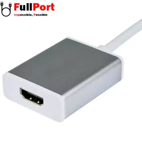 تصویر مبدل اکتیو Mini Display به HDMI 4K با صدا فرانت Faranet Active Mini Display Port to HDMI 4K W/Audio Converter