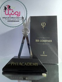 تصویر دیوایدر فی یا خط کش قرینه سازی فیبروز BB compass phibrows 