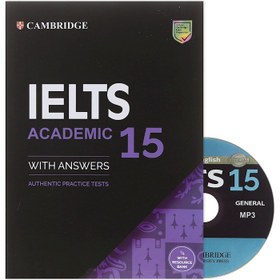 تصویر کتاب انگلیسی کمبریج آیلتس 15 آکادمیک کتاب Cambridge English IELTS 15 Academic