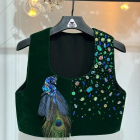 تصویر سخمه جواهردوزی طاووس کد 1131 