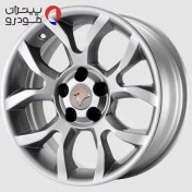 تصویر رینگ چرخ خودرو ایران خودرو سایز ۱۶ آلومینیوم مناسب دنا پلاس 