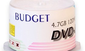 تصویر دی وی دی خام 16x بسته 50 عددی باجت Raw DVD 16x package of 50 budgets