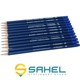 تصویر مدادمشکی دلفین 